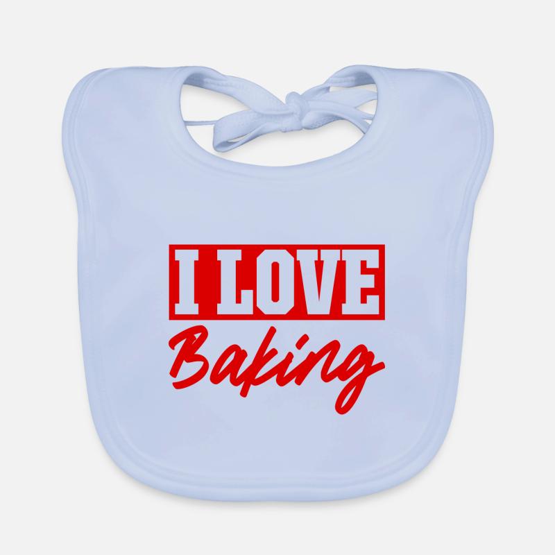 I love baking Organic Baby Bibs