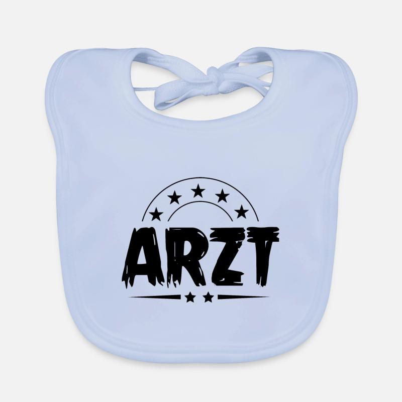 Arzt Beruf Baby Bio-Lätzchen