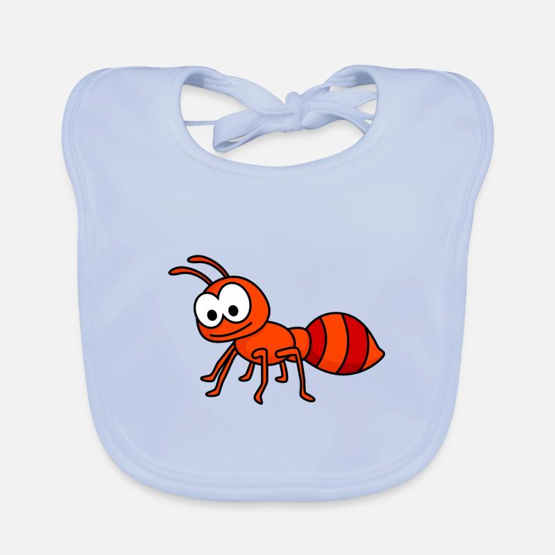 Ant Comic Animal Organic Baby Bibs