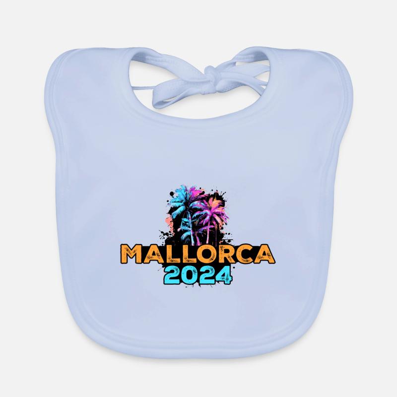 Mallorca 2024 Tour Organic Baby Bibs