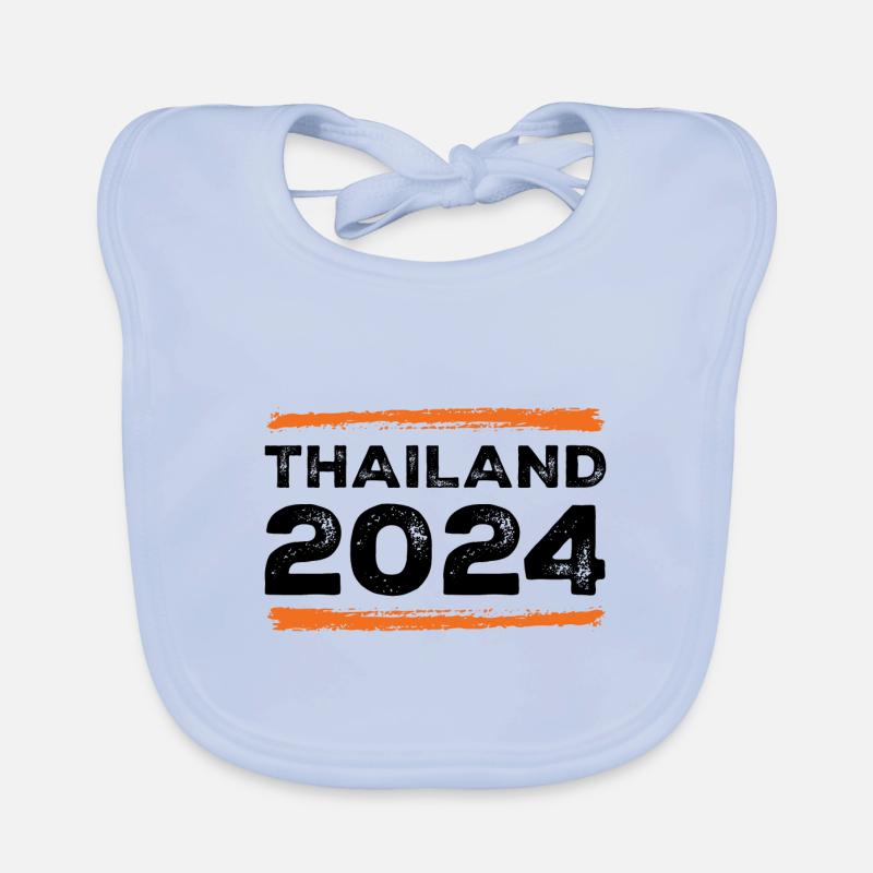 Thaïlande 2024 Dicton Bavoir bio Bébé