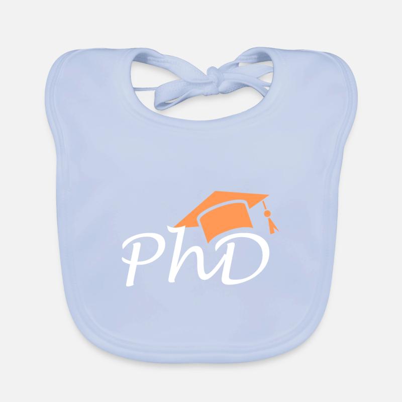 Degree Doctor PhD University Uni Organic Baby Bibs