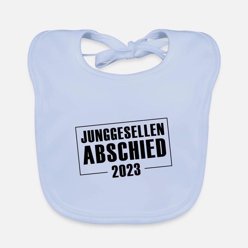 Junggesellenabschied 2023 Jga Baby Bio-Lätzchen