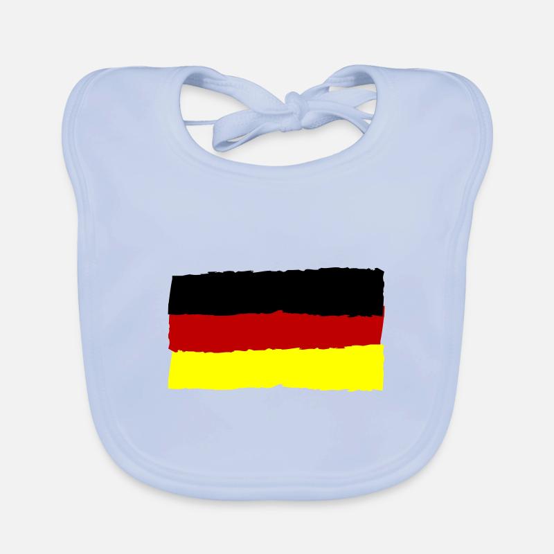 Drapeau de l’Allemagne Drapeau Bavoir bio Bébé