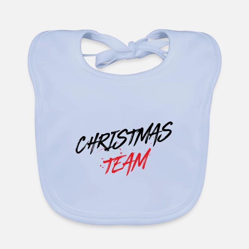 Équipe de Noël Bavoir bio Bébé