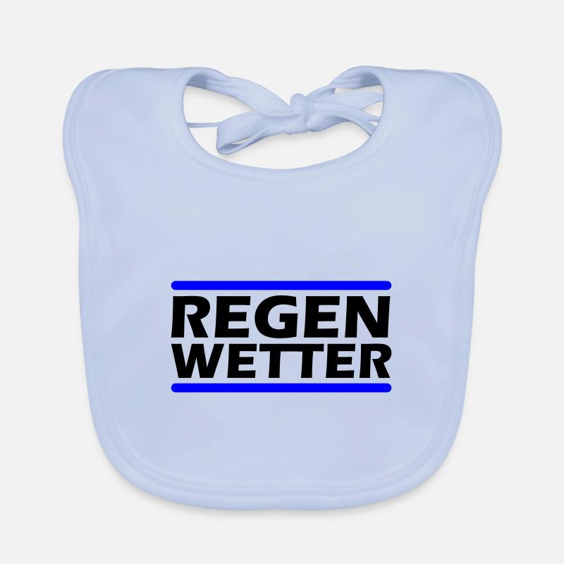 Regen Wetter Baby Bio-Lätzchen