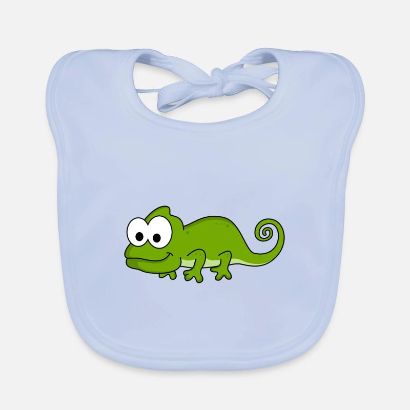 Caméléon Comic Animal Bavoir bio Bébé