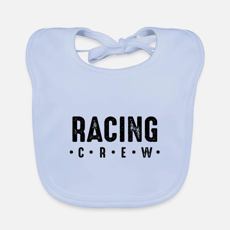 Racing Crew Organic Baby Bibs