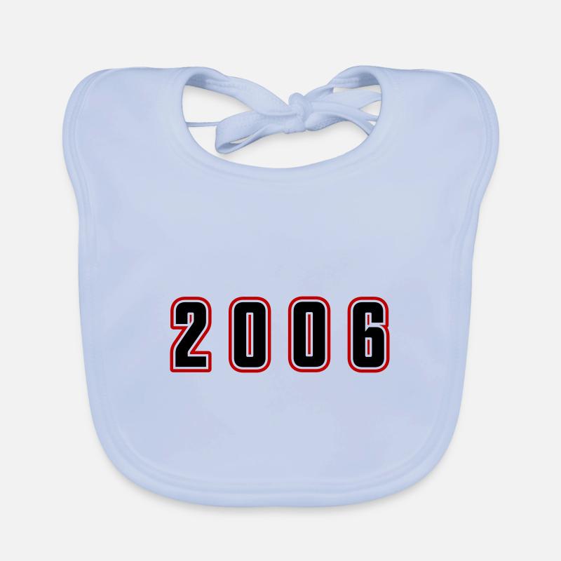 2006 Année Numéro Bavoir bio Bébé