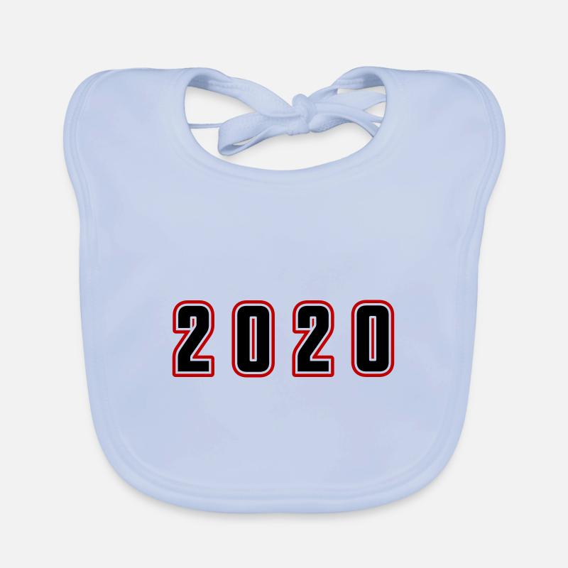 Numéro d’année 2020 Bavoir bio Bébé