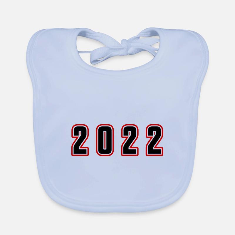 Numéro d’année 2022 Bavoir bio Bébé