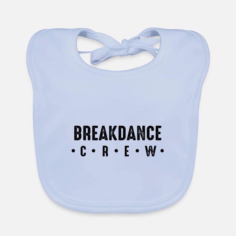 Breakdance Crew Baby Bio-Lätzchen