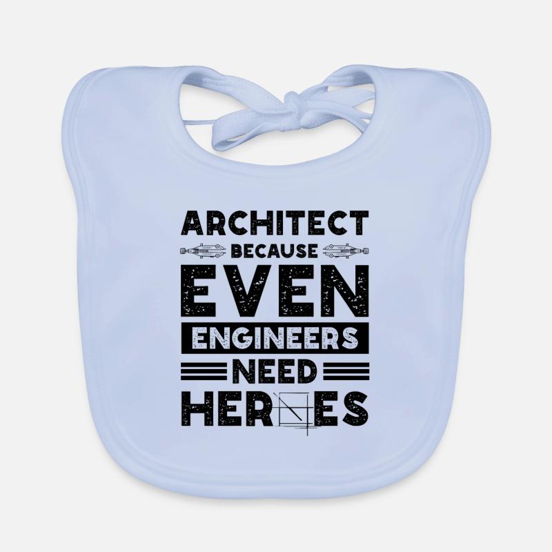 hero architect Organic Baby Bibs