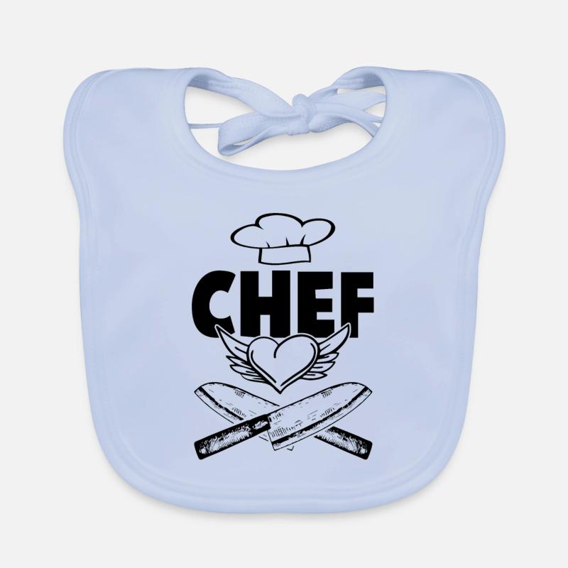 chef cuisinier Bavoir bio Bébé