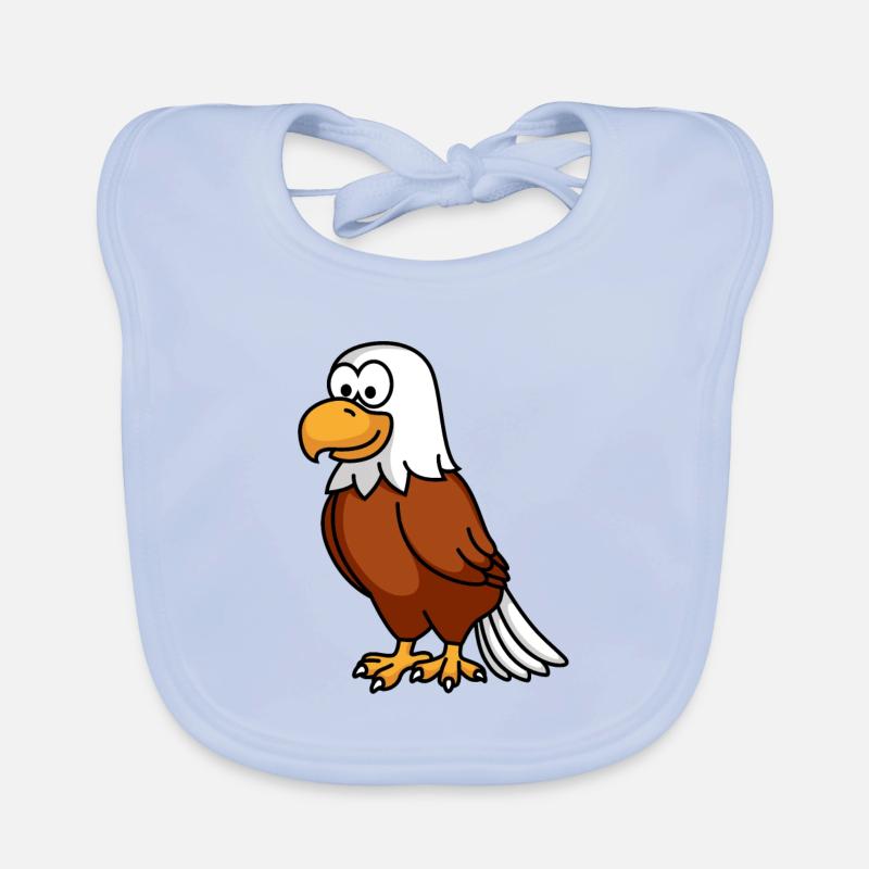 Aigle Comic Animal Bavoir bio Bébé