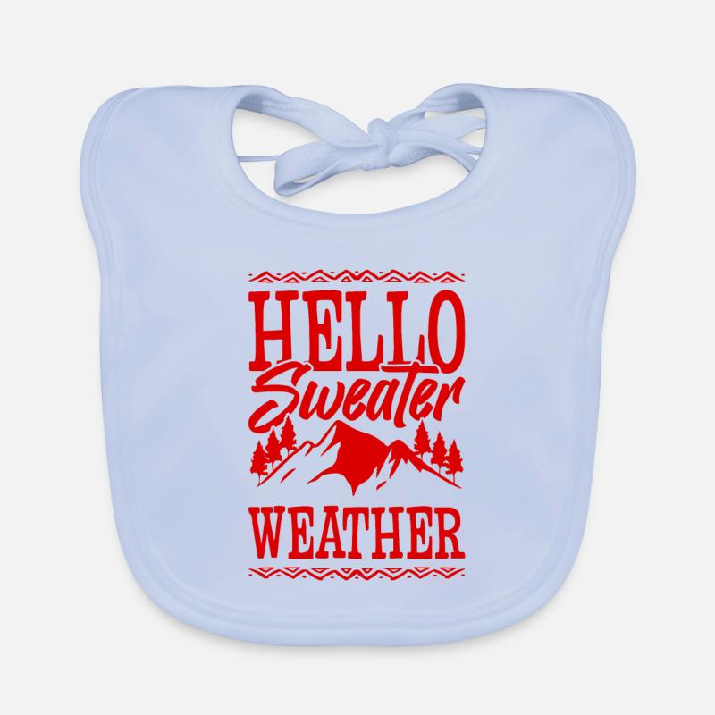 Bonjour Pull Météo Bavoir bio Bébé