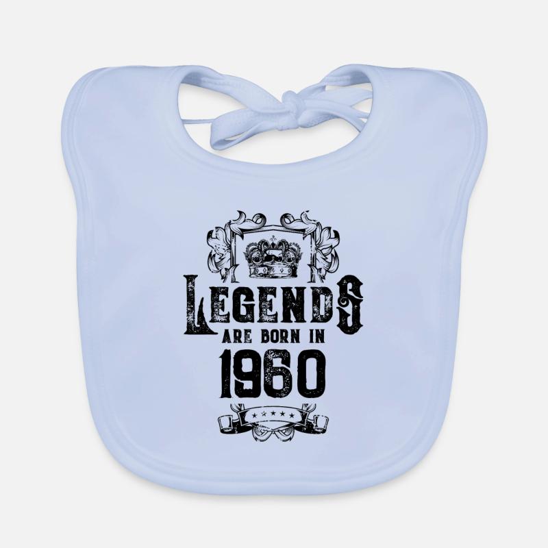 1960 legends geburtstag Baby Bio-Lätzchen