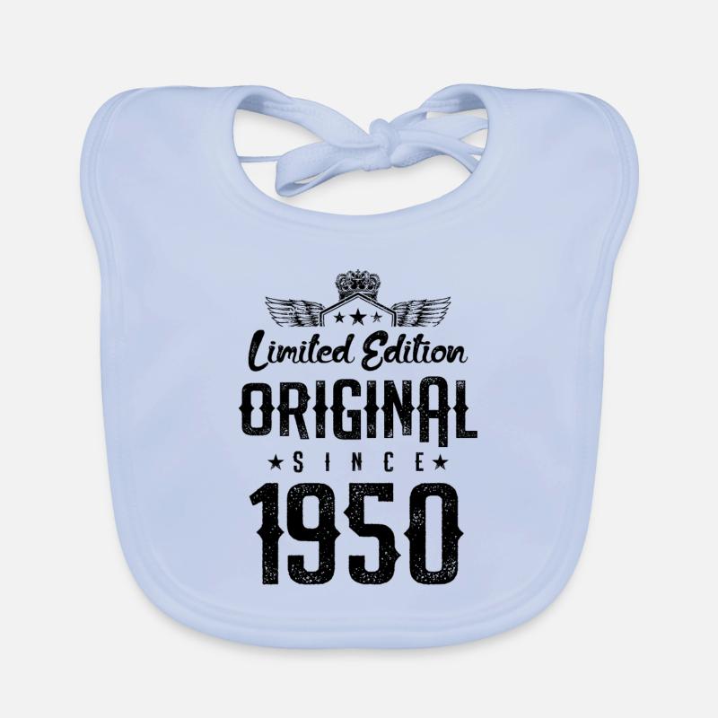 Édition limitée 1950 Bavoir bio Bébé