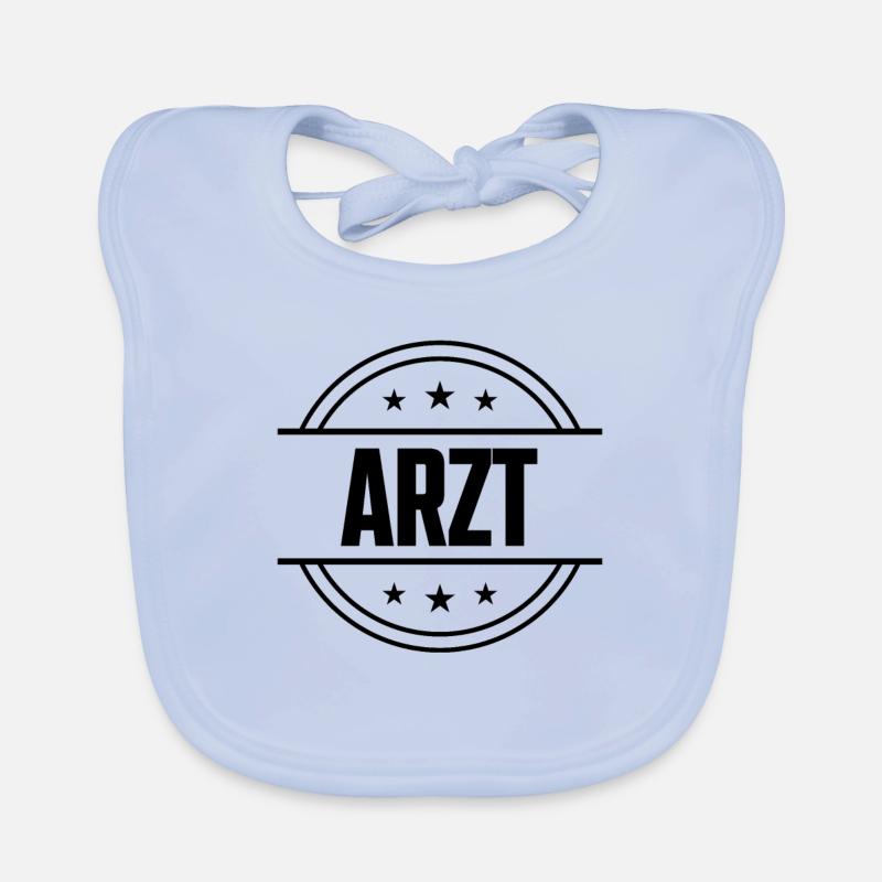 Arzt Beruf Baby Bio-Lätzchen