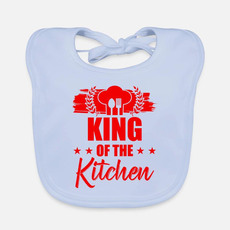 Roi de la cuisine Bavoir bio Bébé