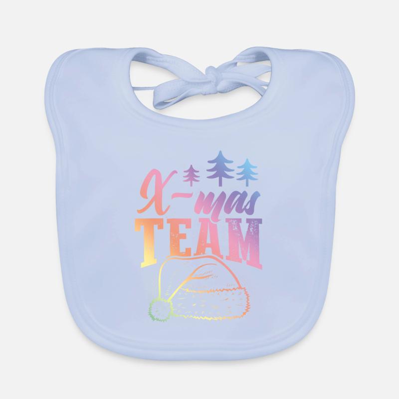 Noël de l’équipe X-Mas Bavoir bio Bébé