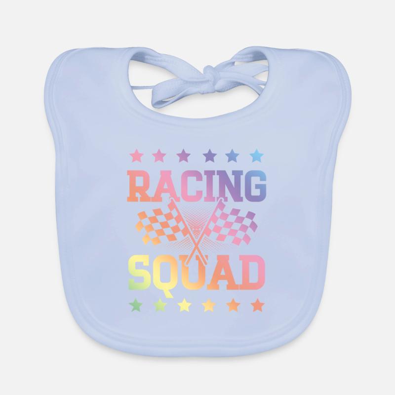 Racing Squad Organic Baby Bibs