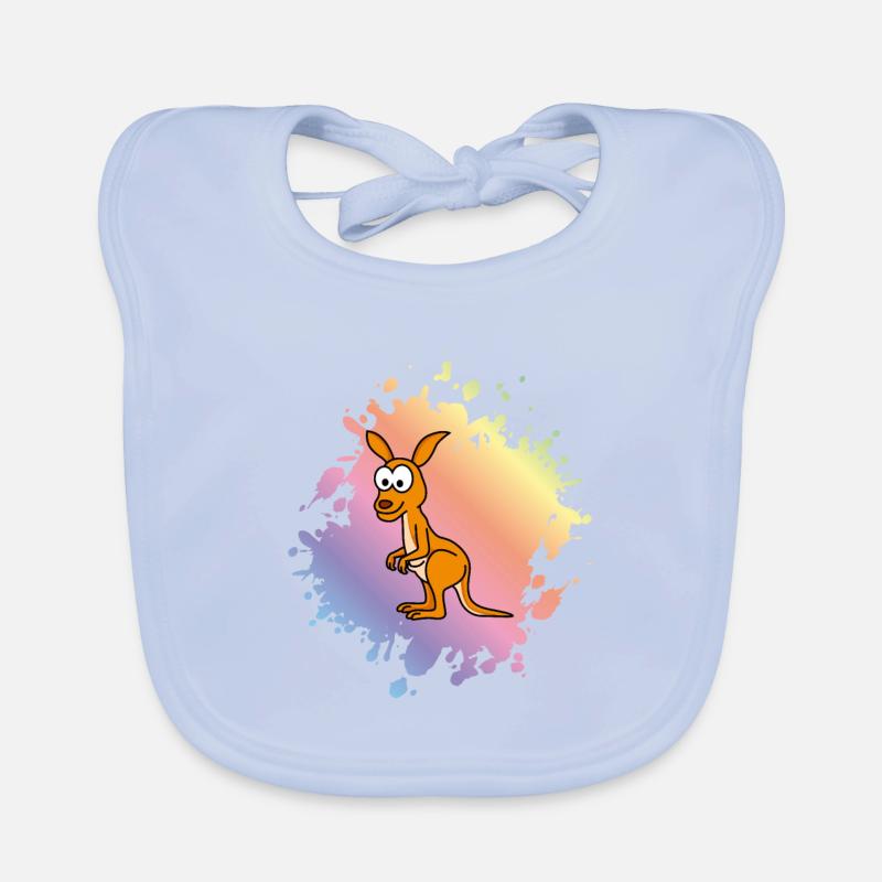Kangaroo Comic Baby Bio-Lätzchen