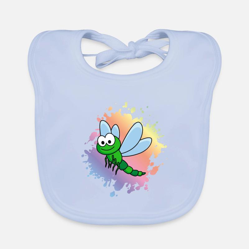 Libellule Libellule Bavoir bio Bébé