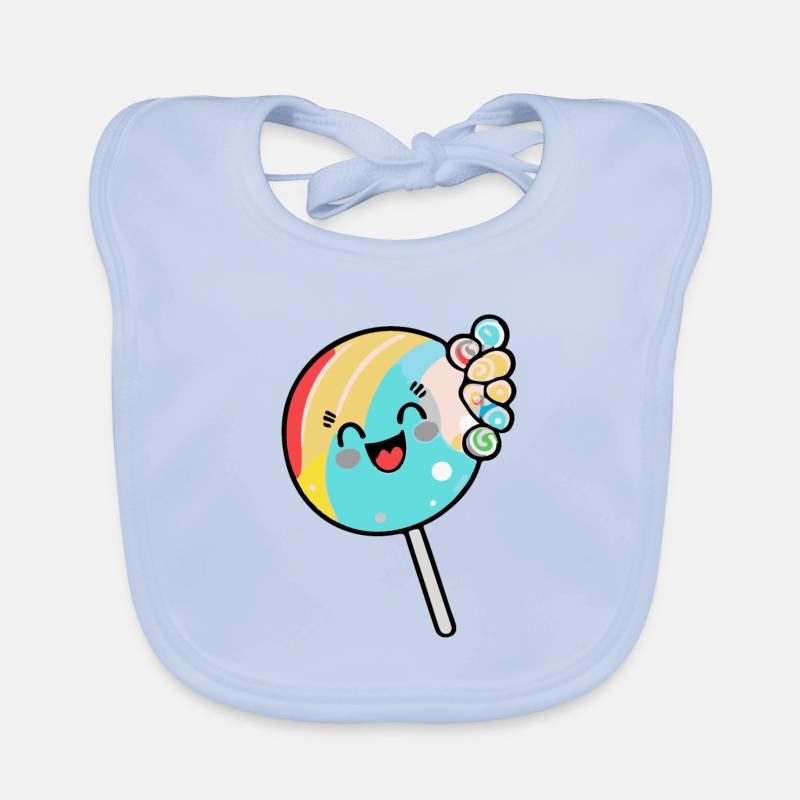 Lollipop Comic Baby Bio-Lätzchen
