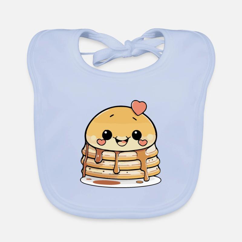 Pancake Comic Baby Bio-Lätzchen