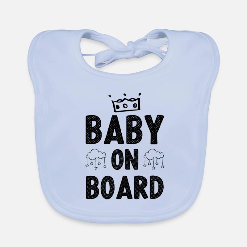 bébé à bord Bavoir bio Bébé