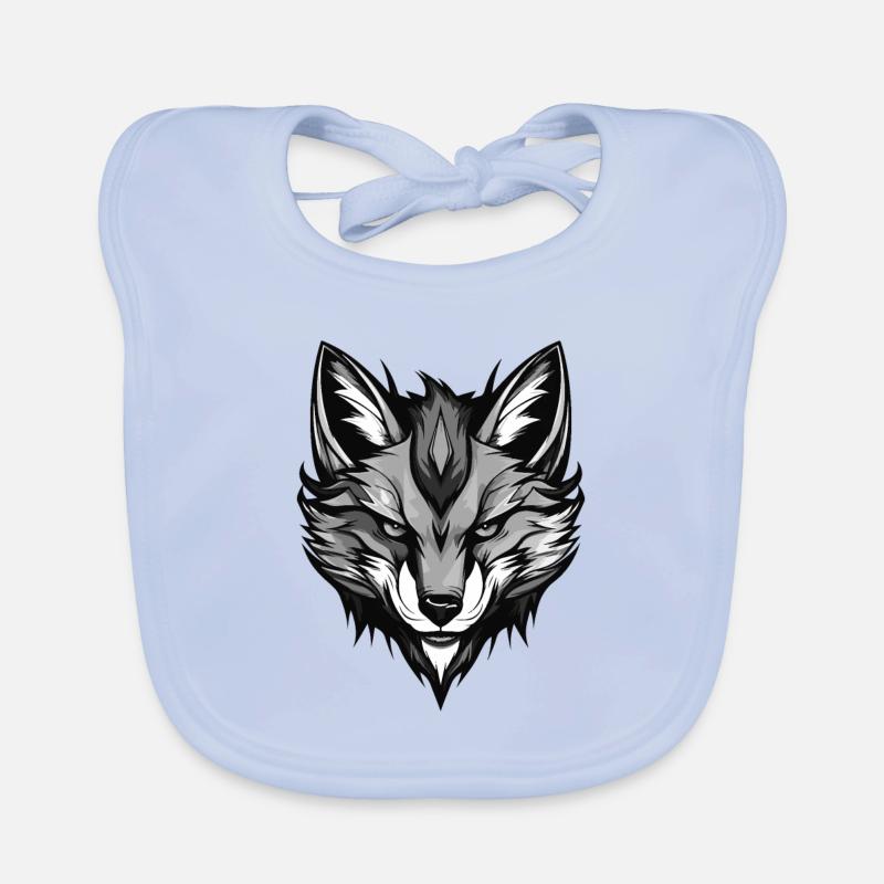 Fox Head Organic Baby Bibs