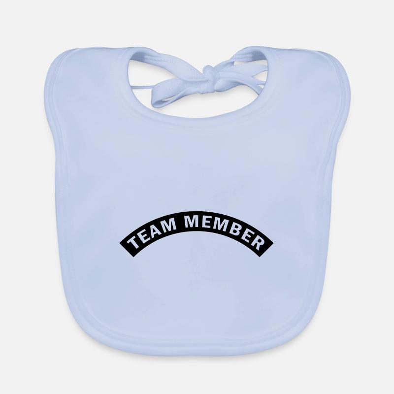 team mitglied Baby Bio-Lätzchen