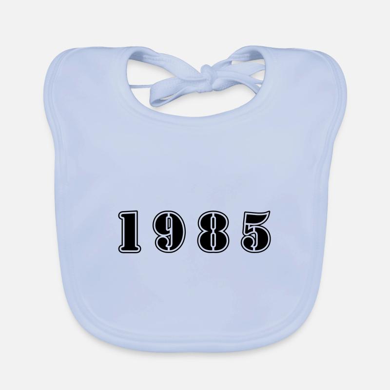 1985 anniversaire Bavoir bio Bébé