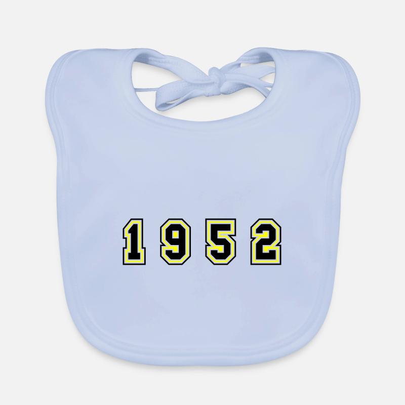 Numéro de l’année 1952 Bavoir bio Bébé