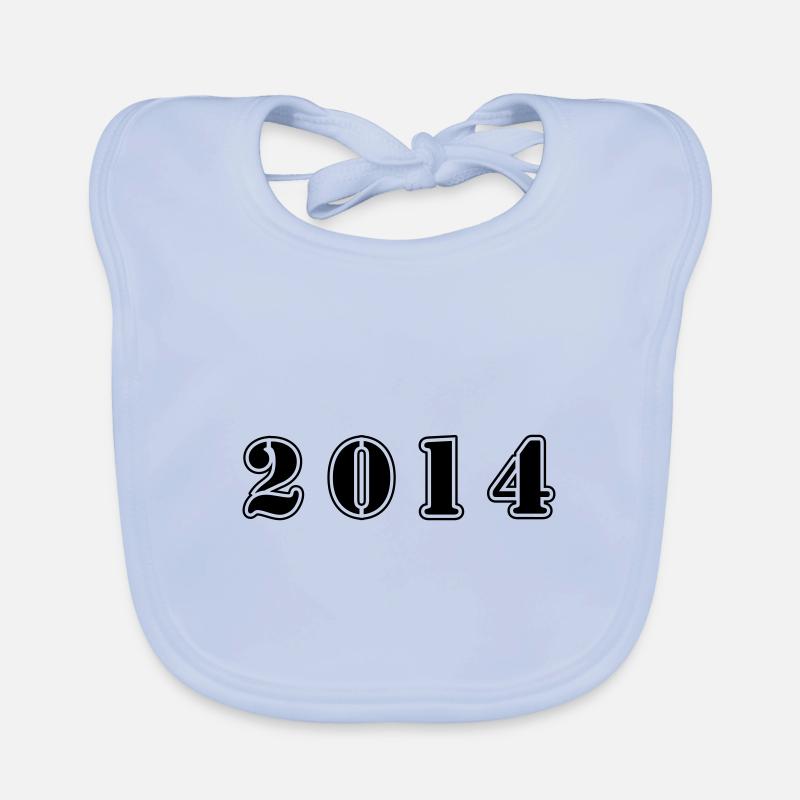 2014 year birthday Organic Baby Bibs