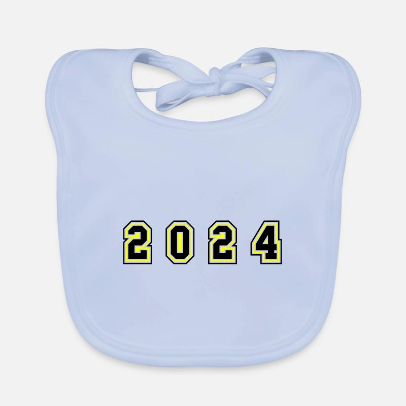 Numéro de l’année 2024 Bavoir bio Bébé