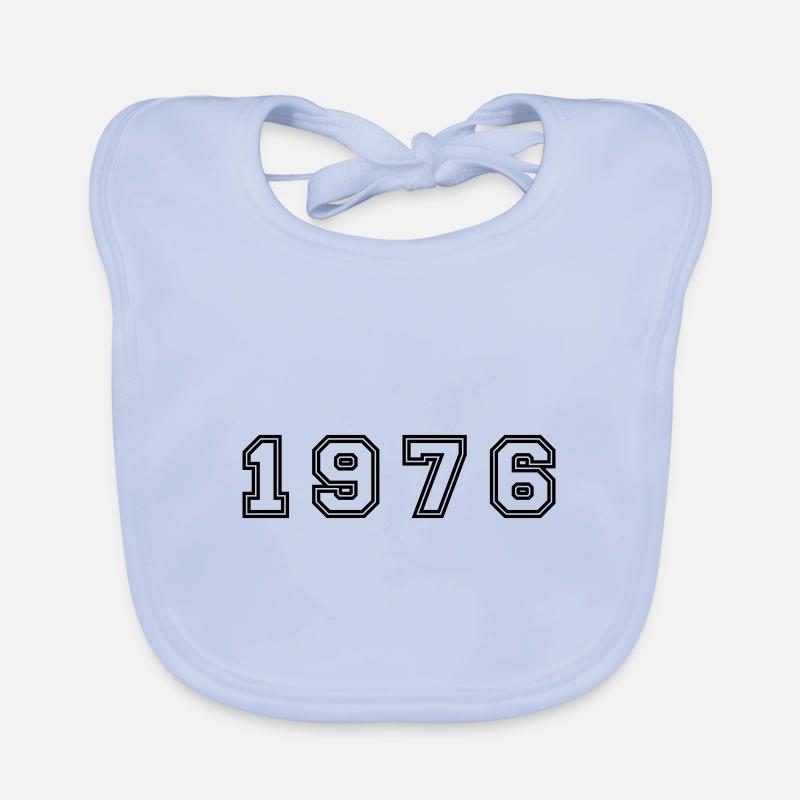 Numéro de l’année 1976 Bavoir bio Bébé