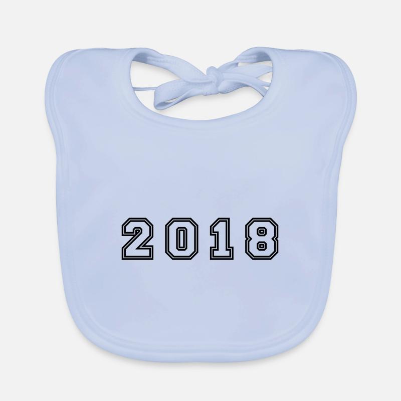 Numéro de l’année 2018 Bavoir bio Bébé