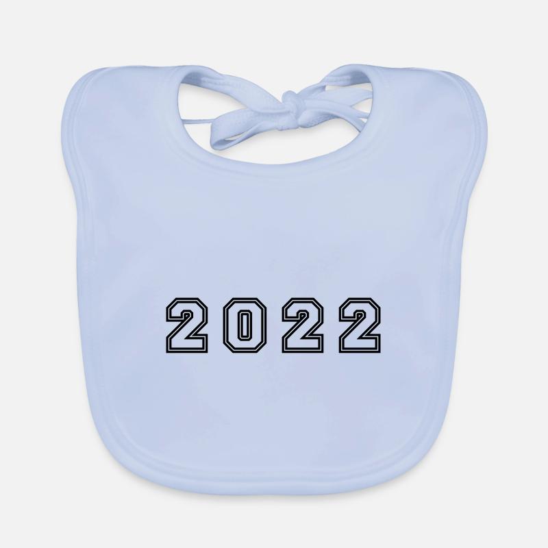 Numéro de l’année 2022 Bavoir bio Bébé