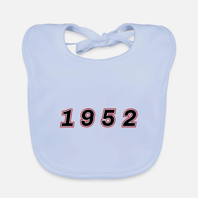 Numéro de l’année 1952 Bavoir bio Bébé