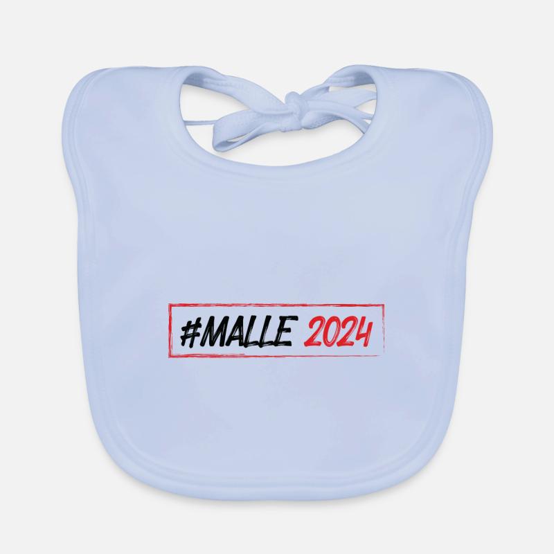Malle 2024 Bavoir bio Bébé