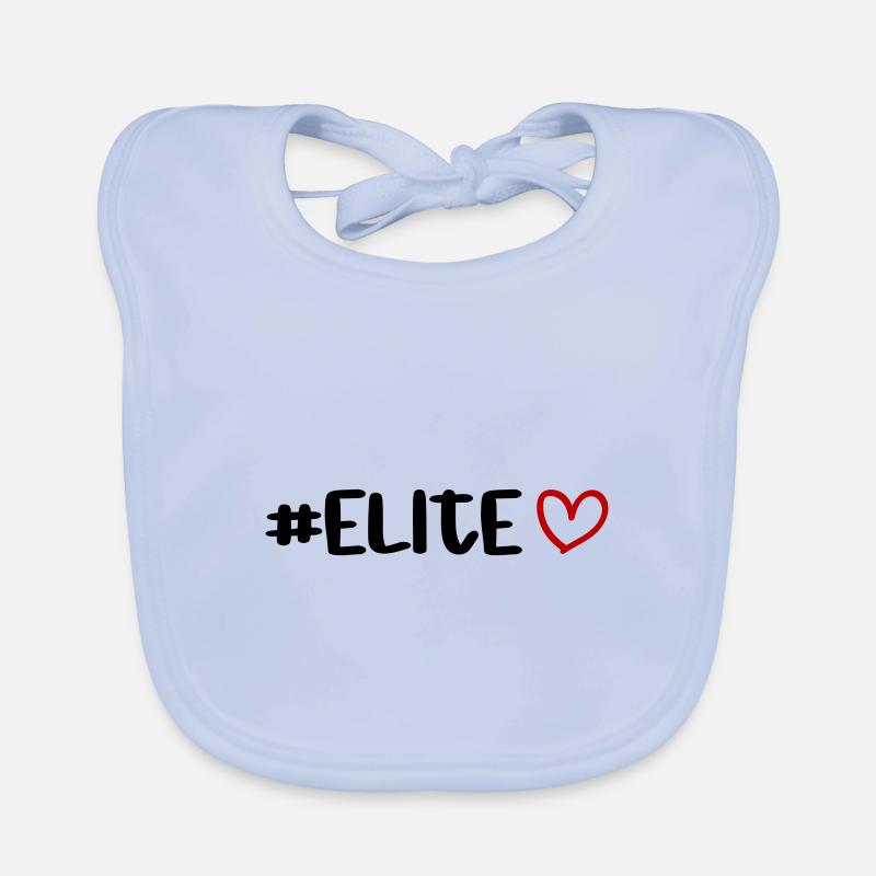 Elite Herz Baby Bio-Lätzchen