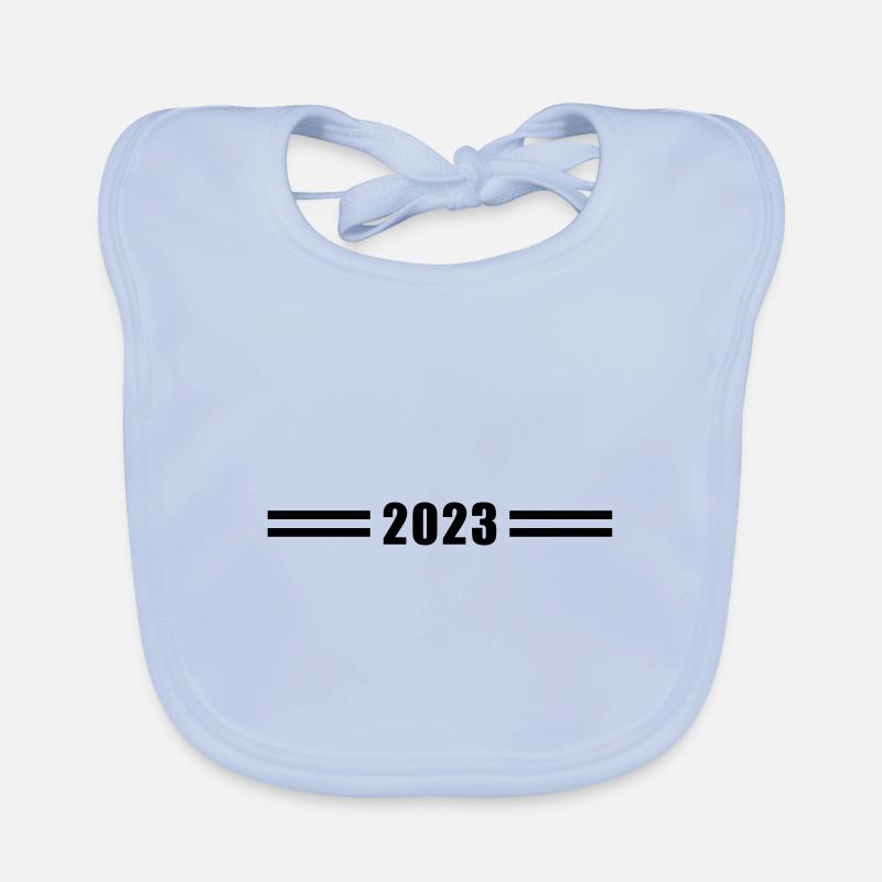 2023 année Bavoir bio Bébé