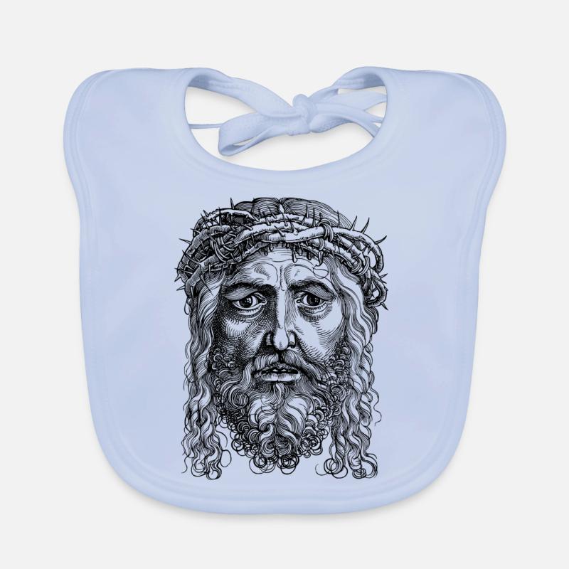 Jesus Organic Baby Bibs