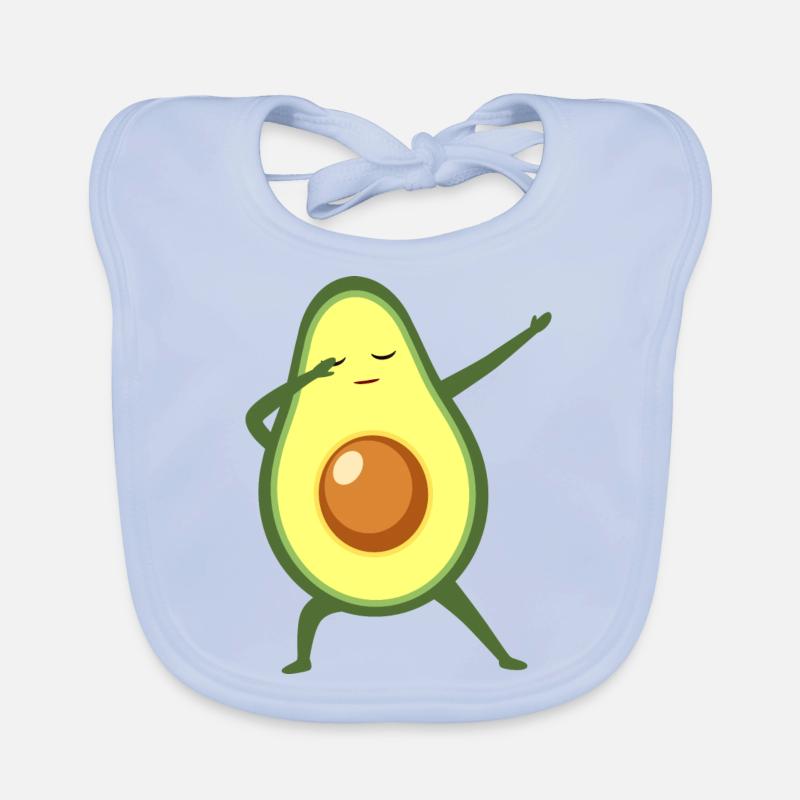 Avocado Dab Dance Bavoir bio Bébé