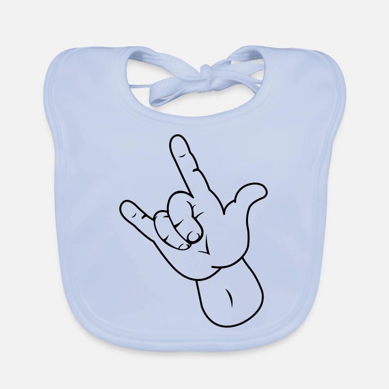 hand Baby Bio-Lätzchen