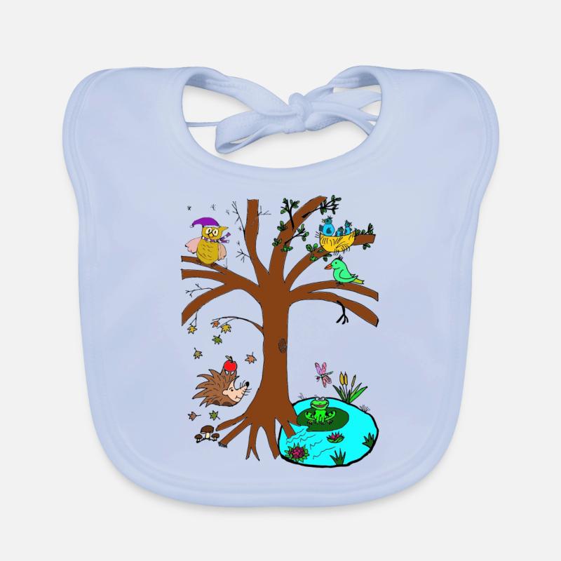 Arbre de saison Bavoir bio Bébé