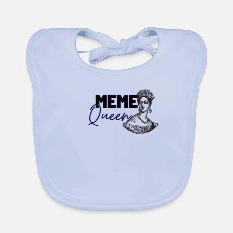 Meme queen Organic Baby Bibs