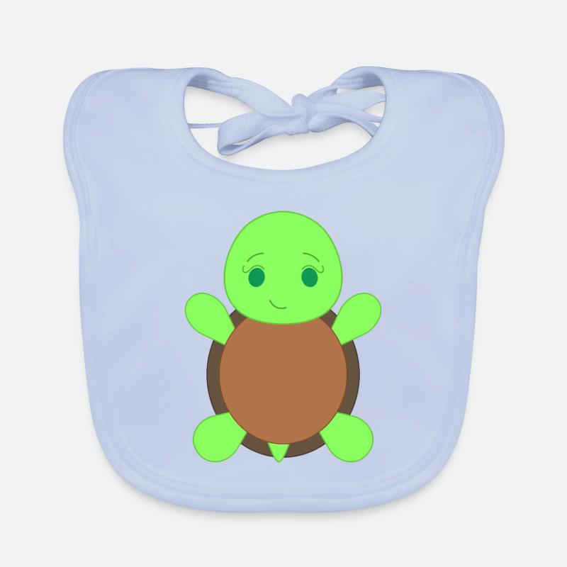 Tortue Bavoir bio Bébé